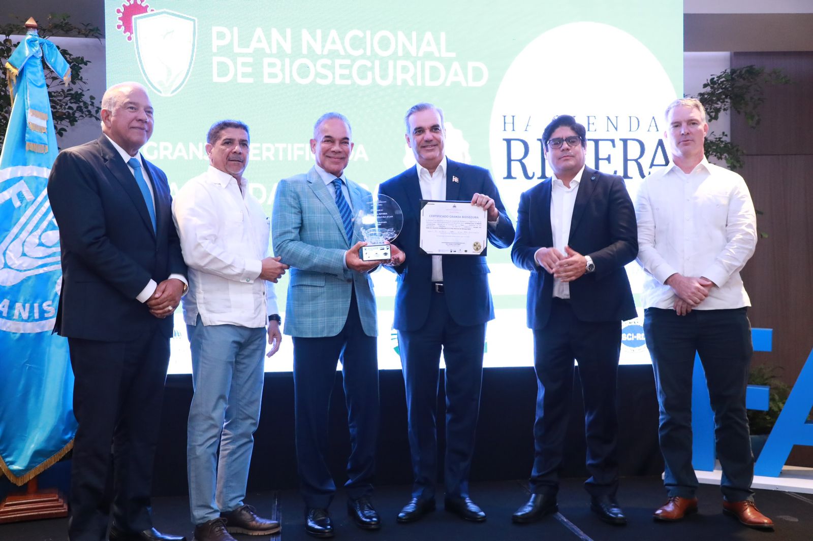 Representante de la FAO en RD felicita al presidente Abinader por avances significativos del país en reducción de niveles de subalimentación de 8,7% en 2020 a 4,6% en 2024