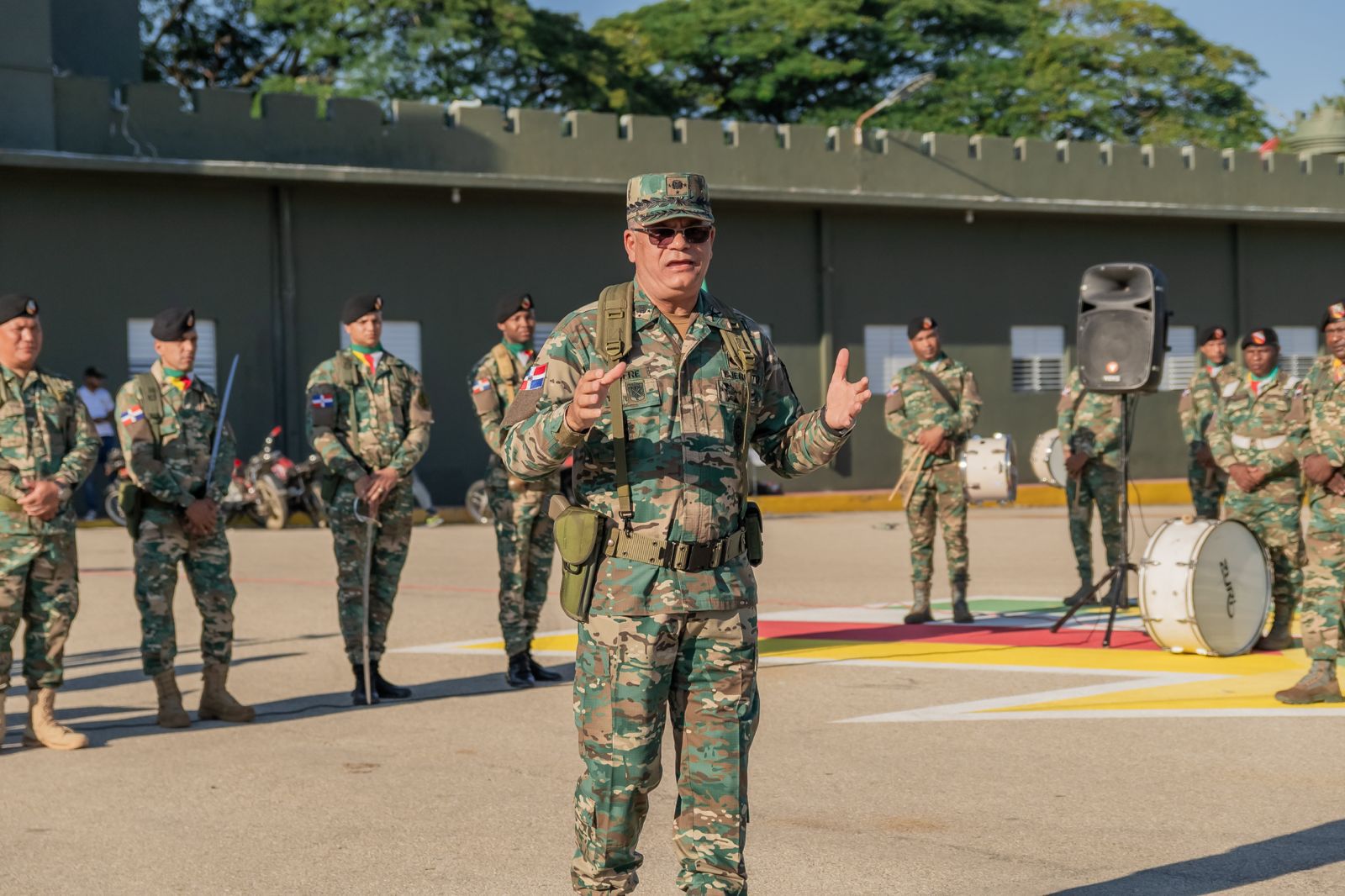 Ministro de Defensa visita Elías Piña y Dajabón para supervisar verja perimetral e instalaciones militares