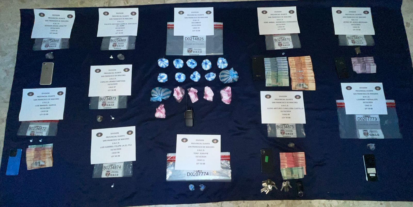 Realizan 77 allanamientos y cientos de operativos contra microtráfico; ocupan 145, 227 gramos