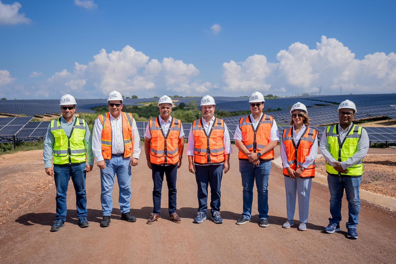 EGE Haina inicia operaciones del Parque Solar Sajoma con producción anual estimada de 150,000 MWh de energía limpia