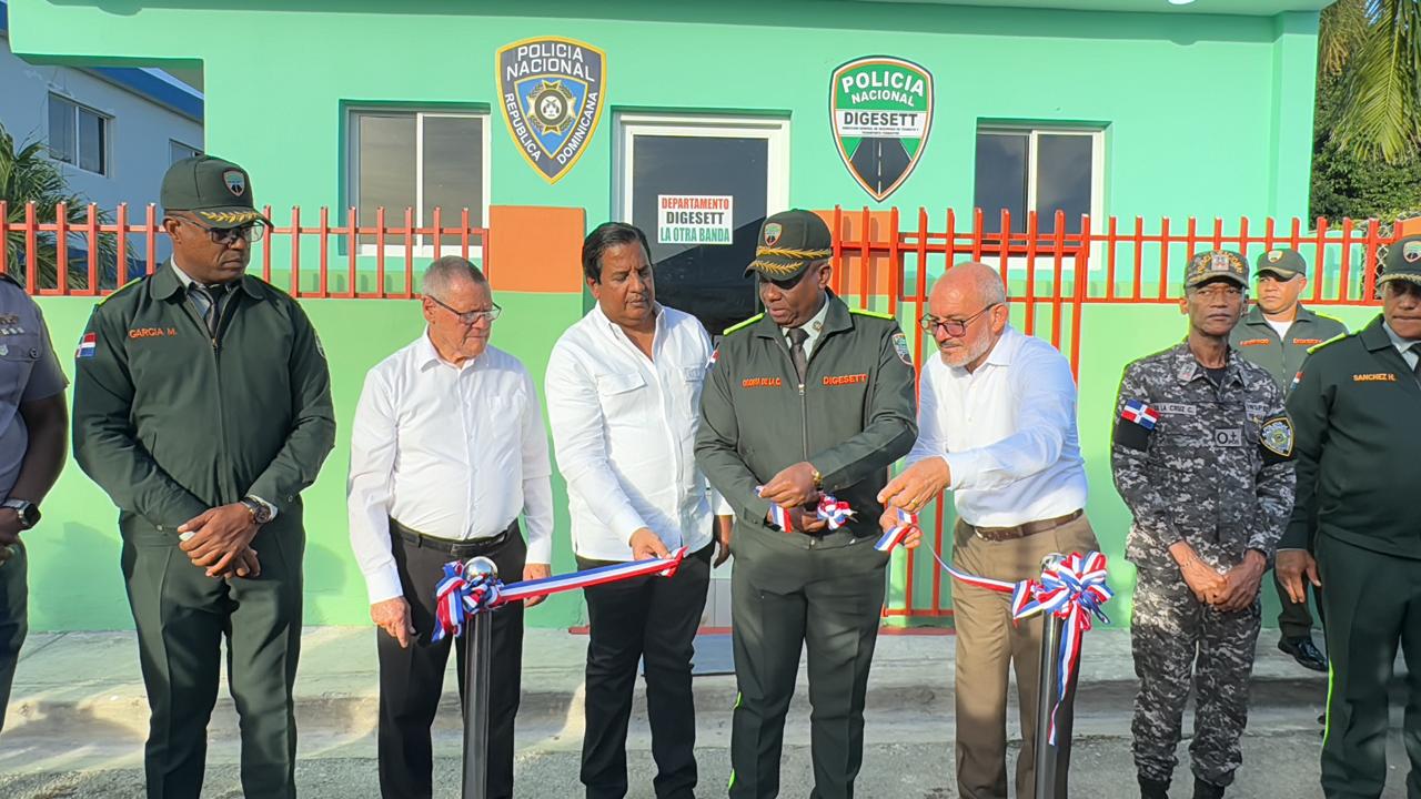 DIGESETT inaugura nueva comandancia en el Distrito Municipal La Otra Banda de Higüey