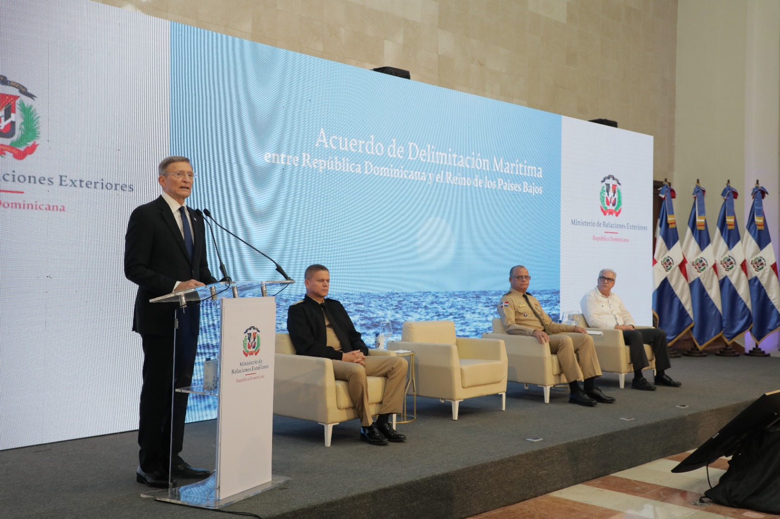 República Dominicana gana 11 millas náuticas cuadradas de área marítima en acuerdo de delimitación con Países Bajos