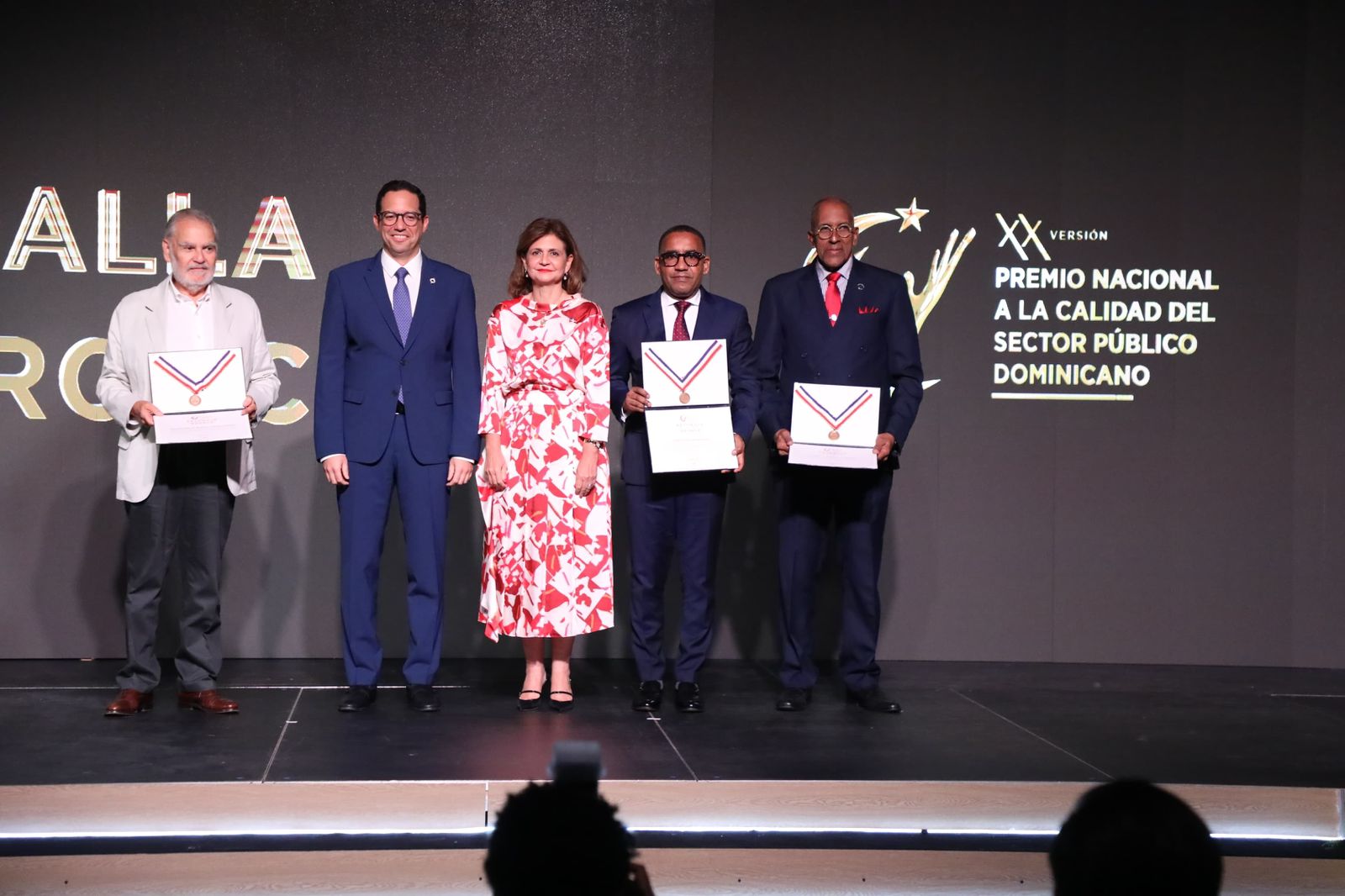 Vicepresidenta Raquel Peña encabeza el Premio Nacional a la Calidad del Sector Público