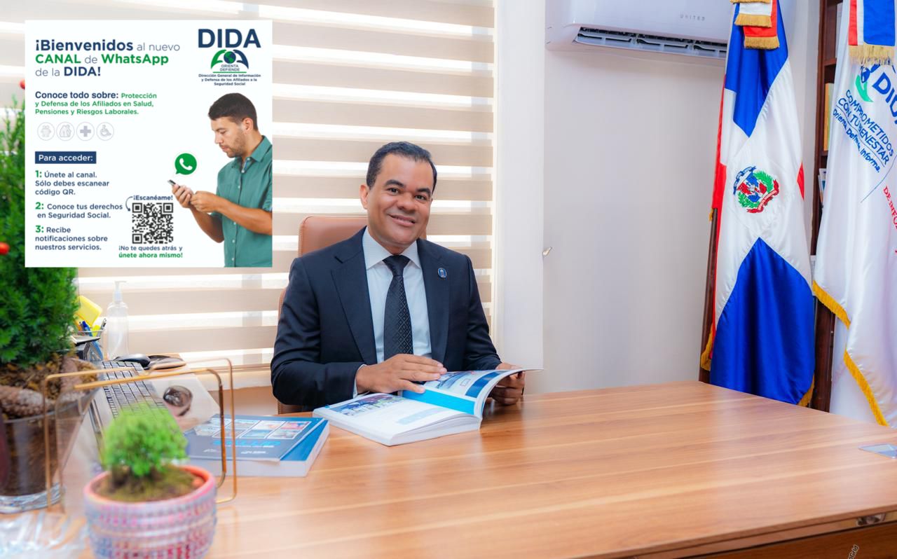 DIDA habilita canal de WhatsApp para orientar afiliados a la Seguridad Social