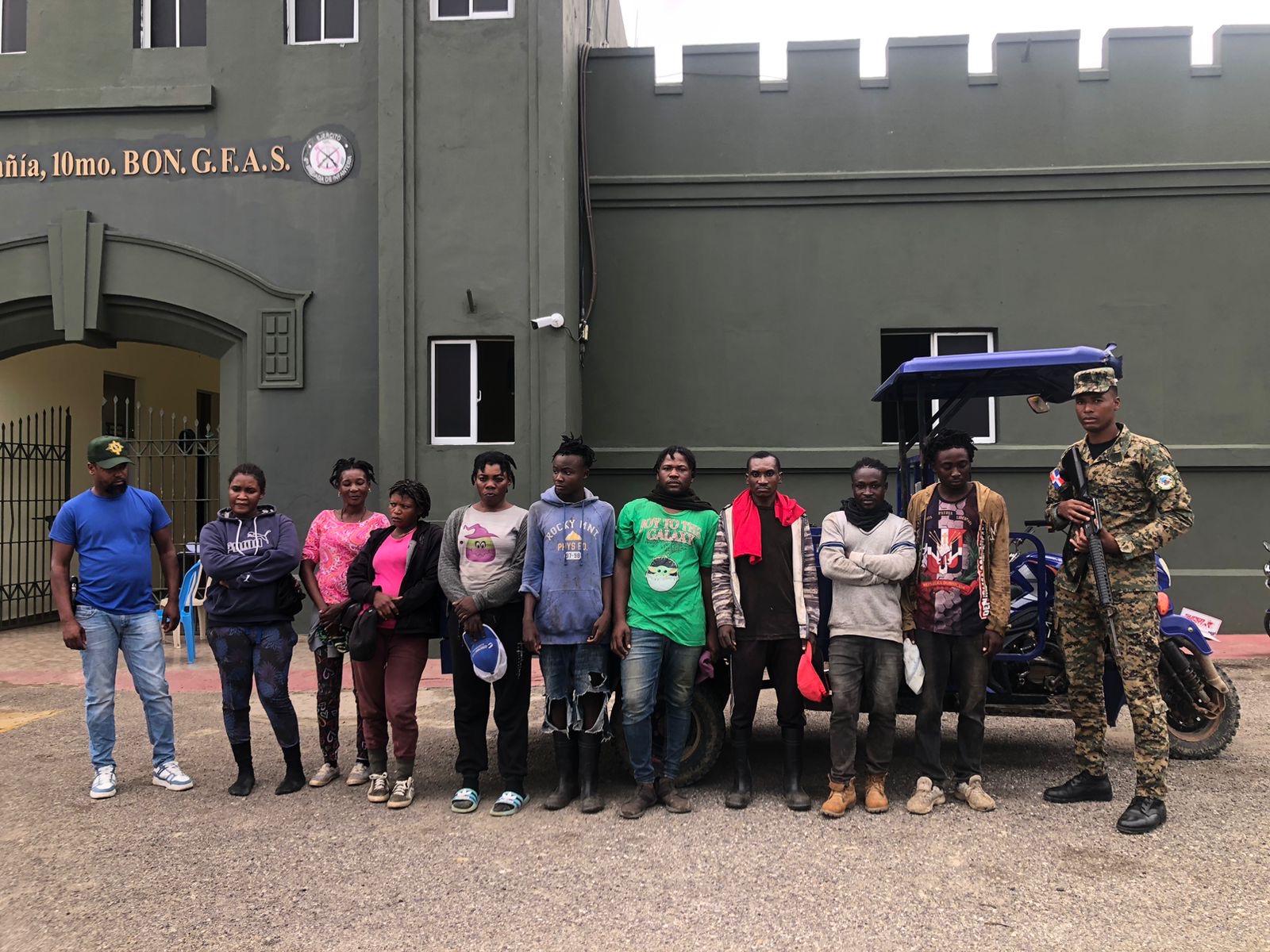 El Ejército detiene más de un centenar de haitianos indocumentados en operativos realizados en diversos puntos fronterizos