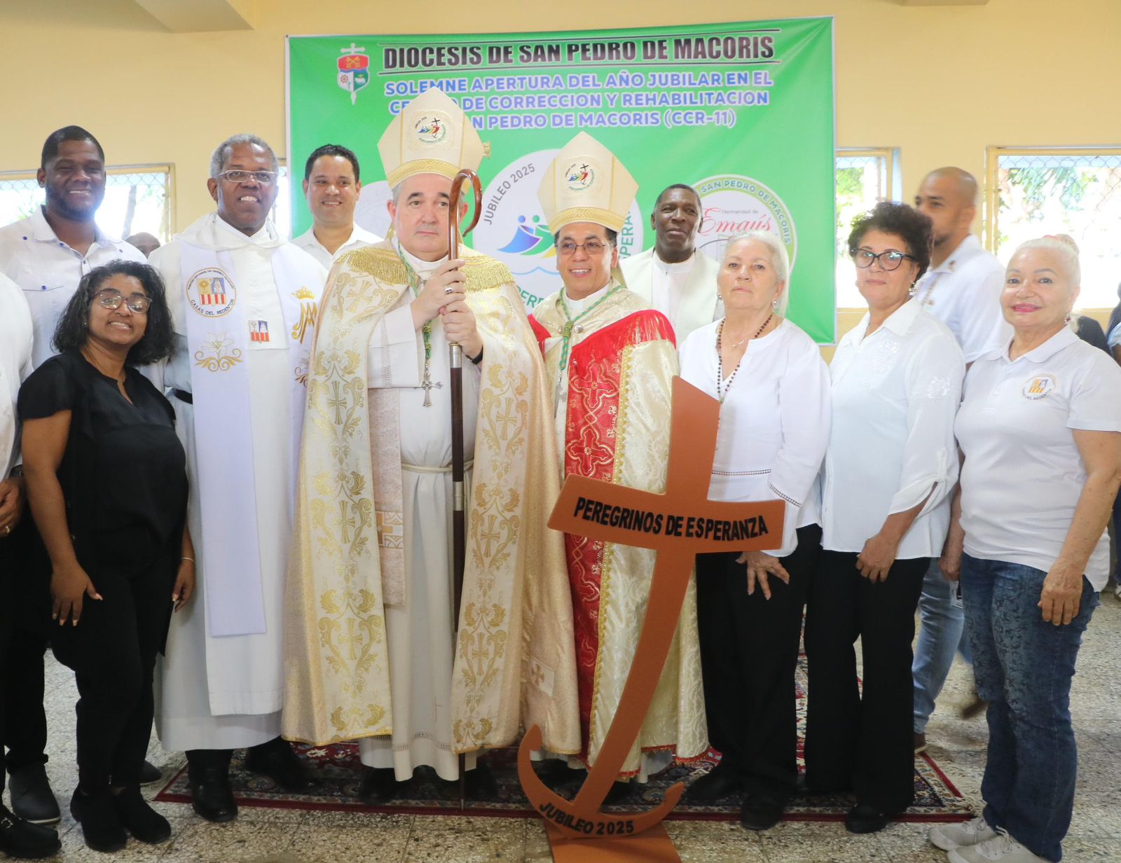 Monseñor Piergiorgio Bertoldi da inicio al Jubileo Penitenciario en República Dominicana