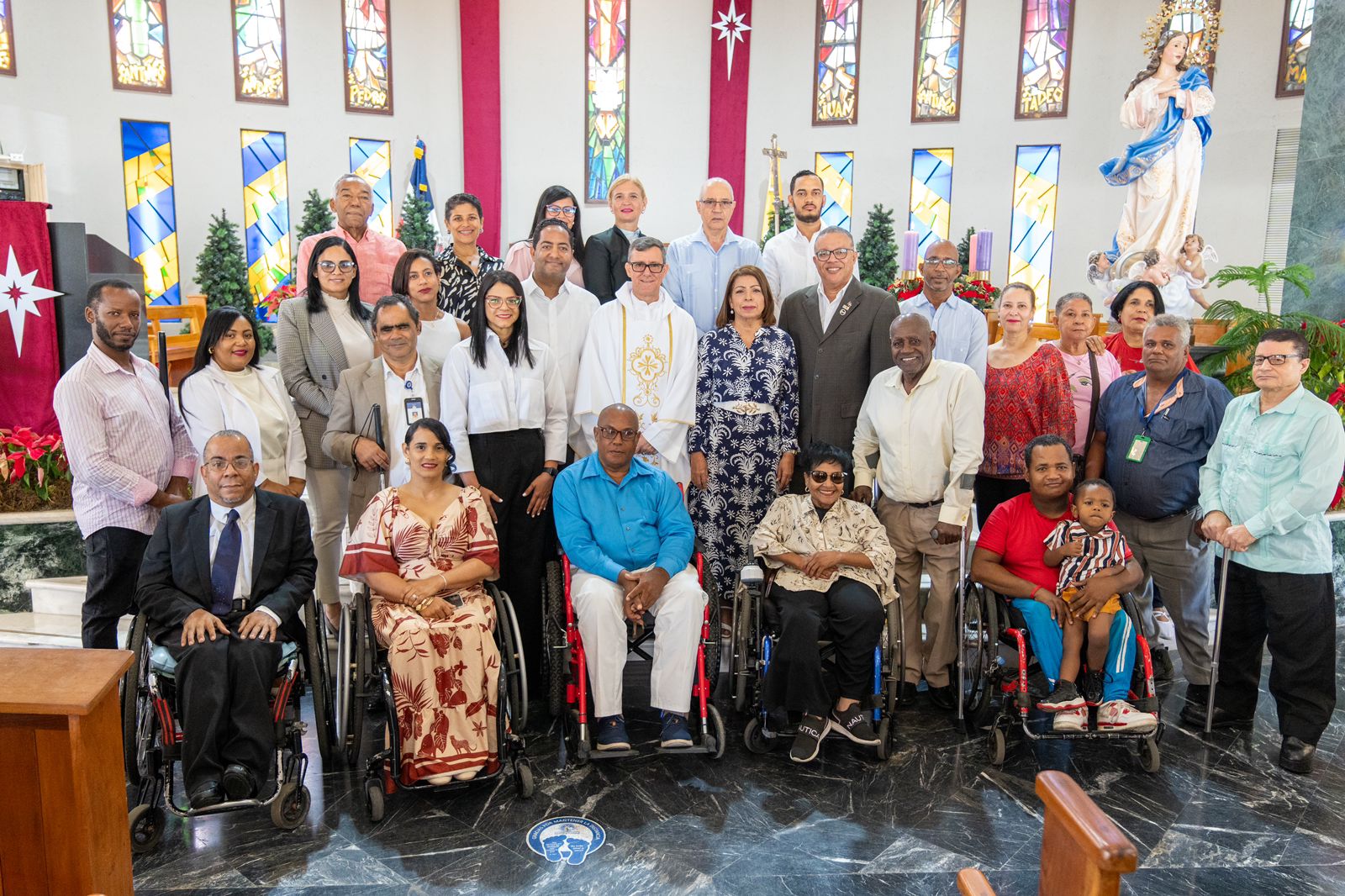 Conadis celebra misa en conmemoración del Día Internacional de las Personas con Discapacidad