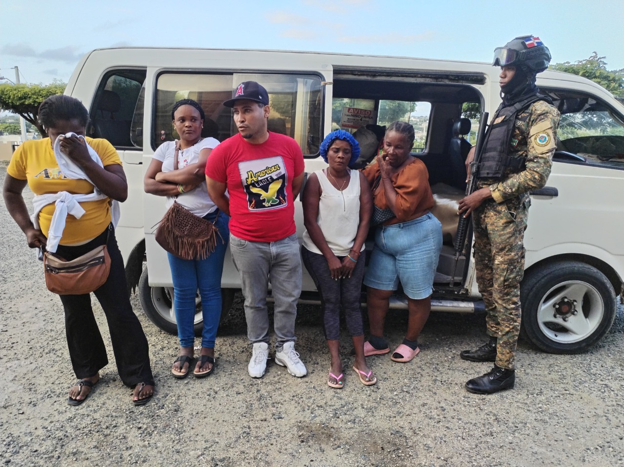 Fueron detenidos durante operativos realizados en Valverde y Montecristi