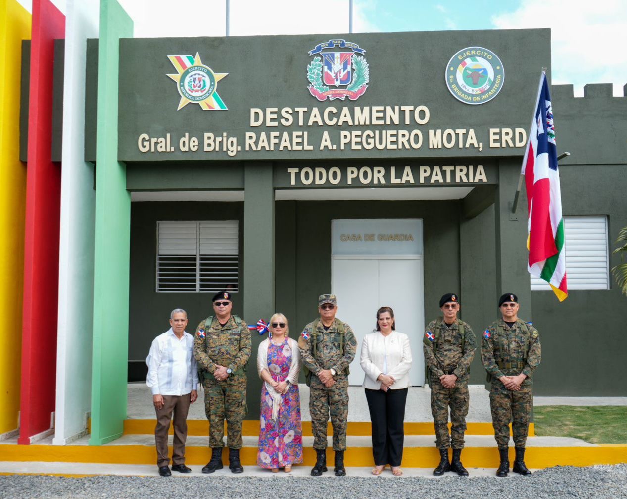 En Hato Mayor reinauguran instalaciones de destacamento militar