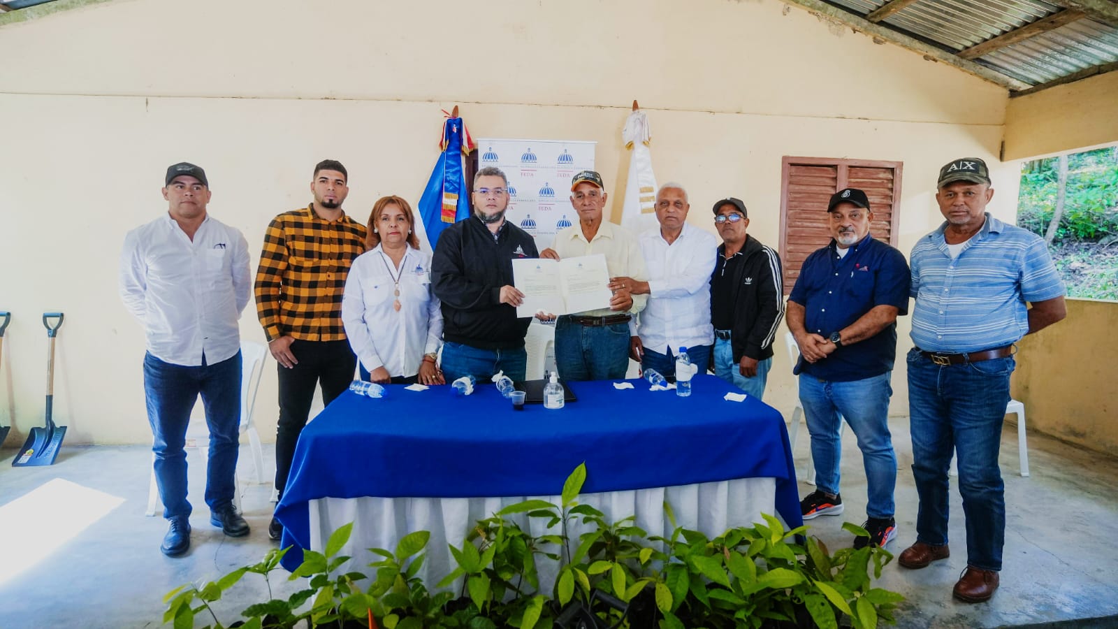 FEDA impulsa la recuperación de loma de Solimán en la cordillera Septentrional con un enfoque agroecológico