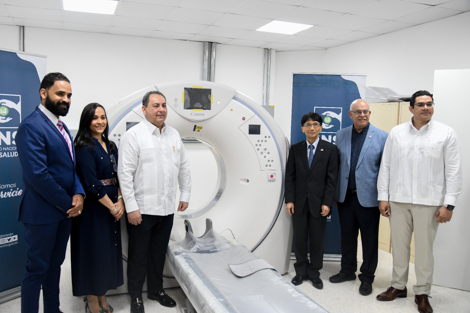 Ministerio de Salud y SNS reciben tomógrafo donado por el Gobierno de Japón