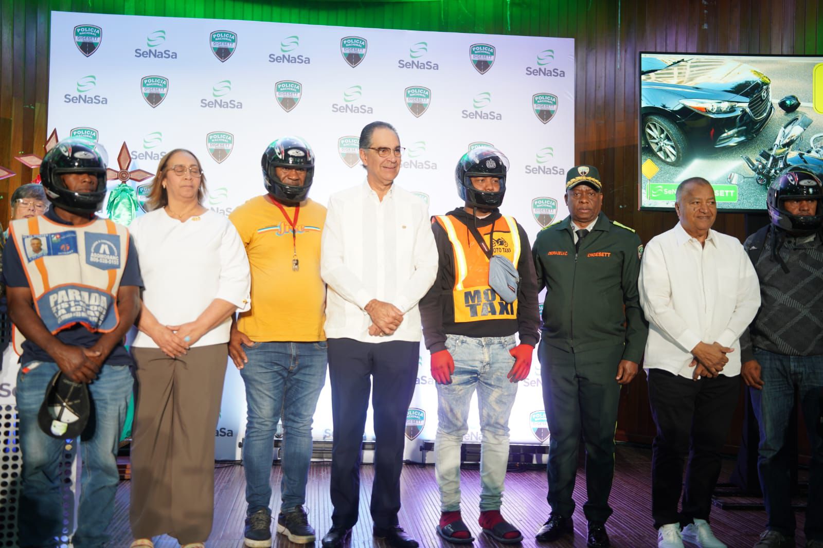 San Cristóbal se une a la iniciativa por la seguridad vial y la salud de los motociclistas que realiza DIGESETT y SENASA