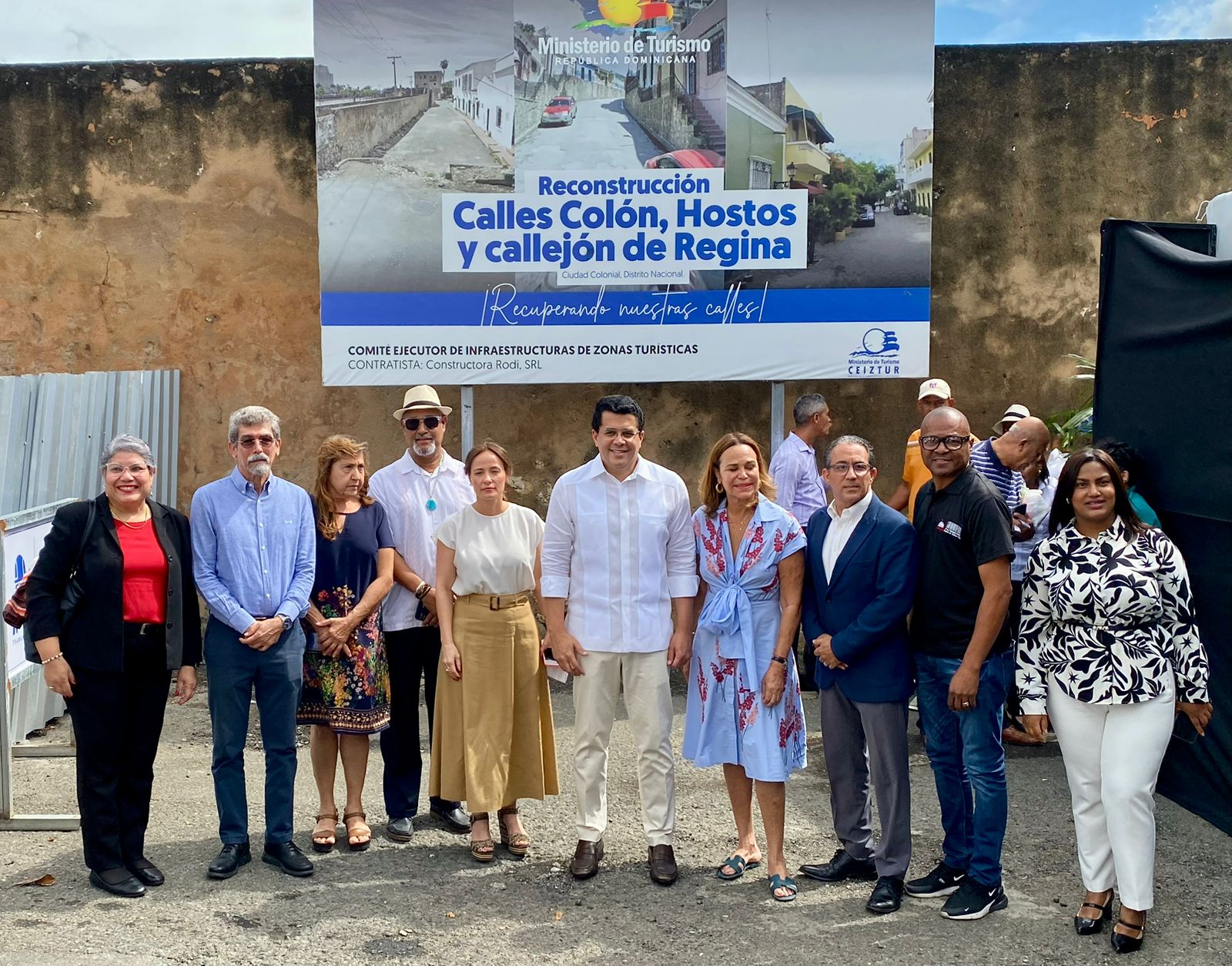 Collado dice turismo invierte más de 400 millones de pesos en obras emblemáticas en Ciudad Colonial