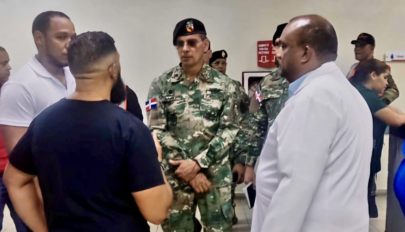 Comandante ERD lamenta accidente en el que fallecieron dos militares y otros cinco resultaron heridos