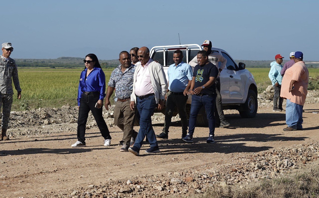 Director IAD supervisa trabajos en Dajabón y Montecristi durante fin de semana