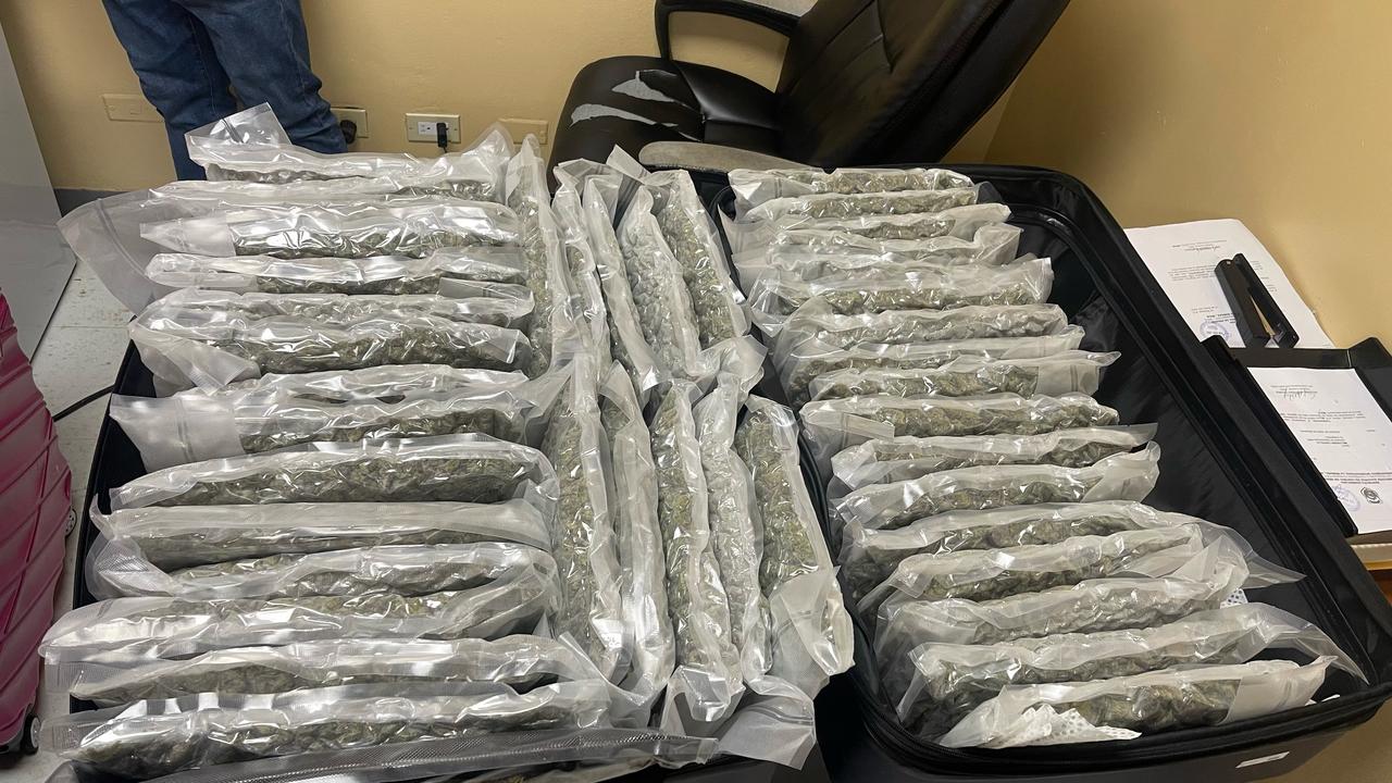 Decomisan 12 maletas con presunta marihuana y arrestan a siete extranjeros en aeropuerto de La Romana