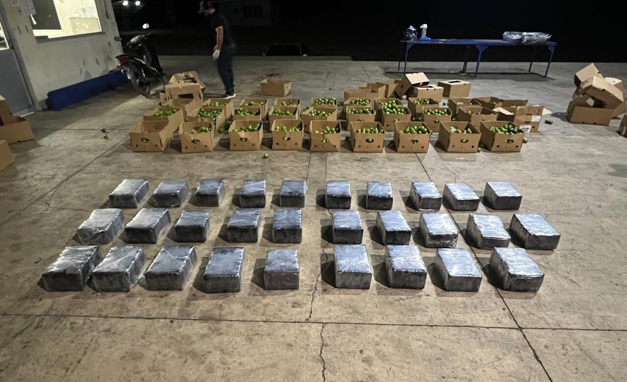 Arrestan a deportado de EE. UU. vinculado al decomiso de 201 paquetes de cocaína