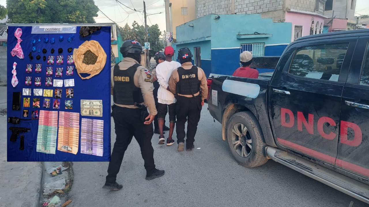 DNCD refuerza lucha contra microtráfico: ocupa 262 mil gramos de drogas y arresta a 1,128 personas