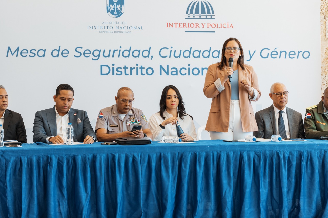 Alcaldía del DN e Interior y Policía realizan Mesa de Seguridad, Ciudadanía y Género del Distrito Nacional