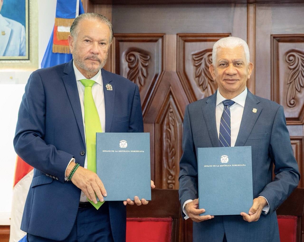 Senado de la República Dominicana y Parlamento de Jamaica firman acuerdo para el desarrollo de relaciones interparlamentarias