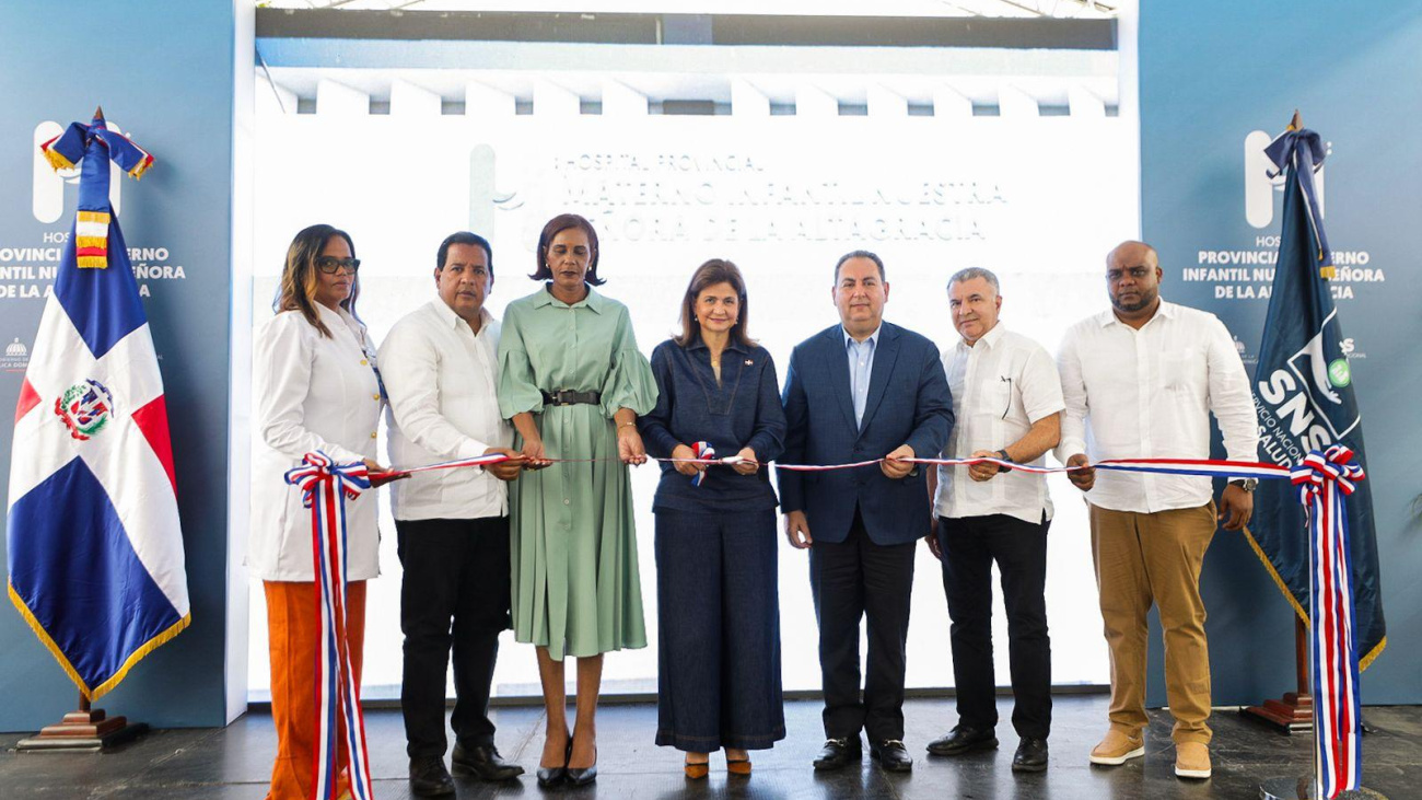 Vicepresidenta entrega nuevas áreas de Emergencias, Quirófano y UCI en hospital Materno Infantil de Higüey