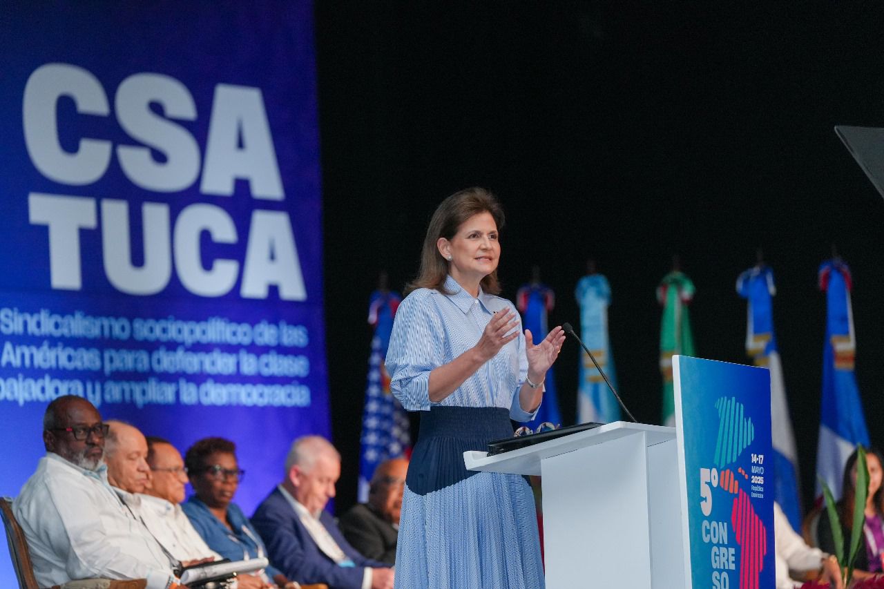 La vicepresidenta reafirma compromiso del gobierno dominicano con los derechos laborales
