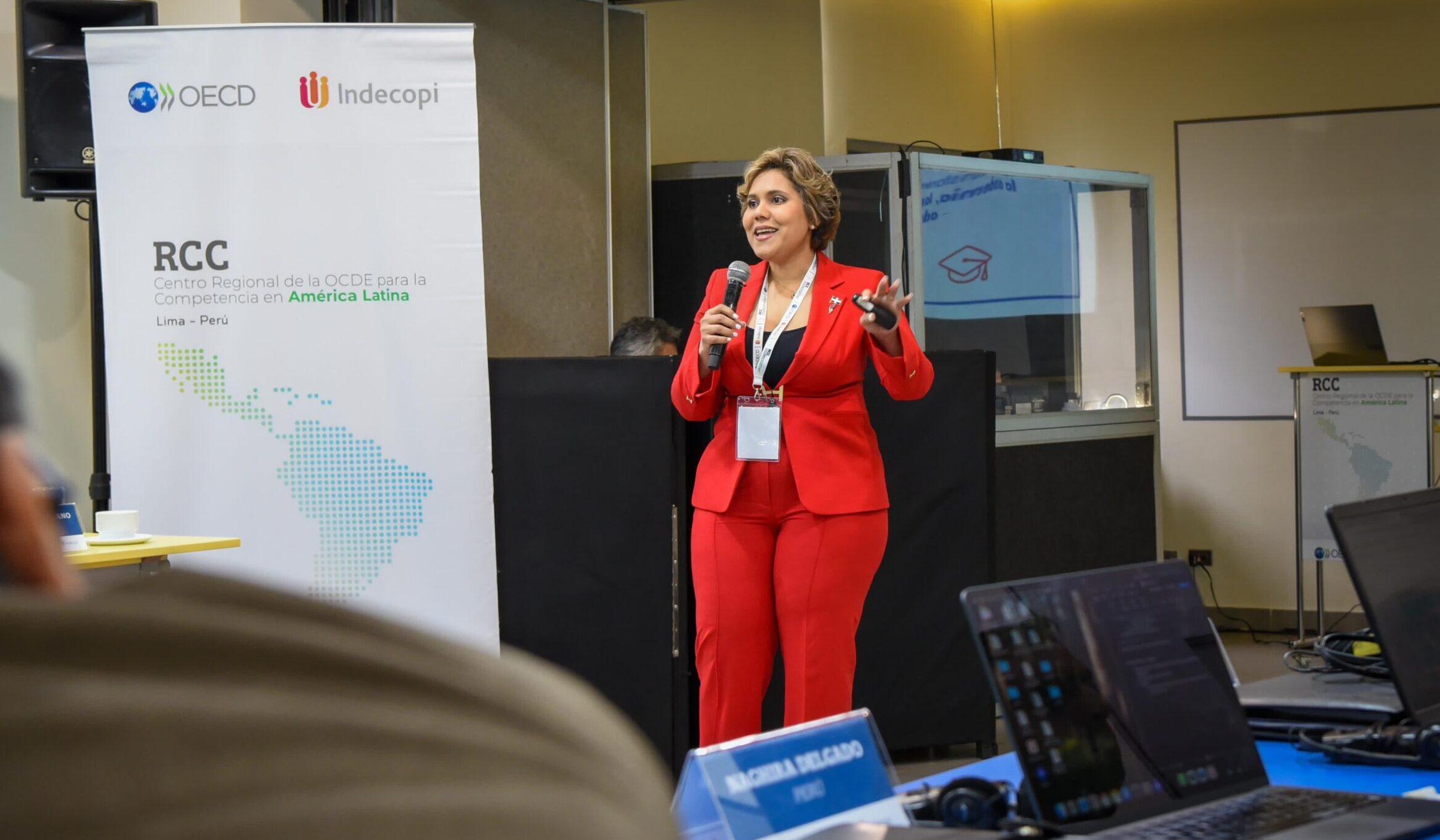 Vásquez Taveras destaca en Perú avances del país en materia de promoción y abogacía de la competencia