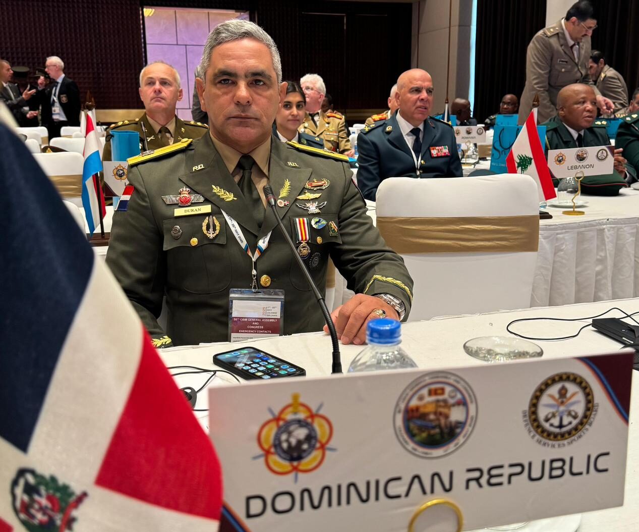 Presidente de la Confederación Deportiva presenta logros en la Reunión Continental de América del CISM