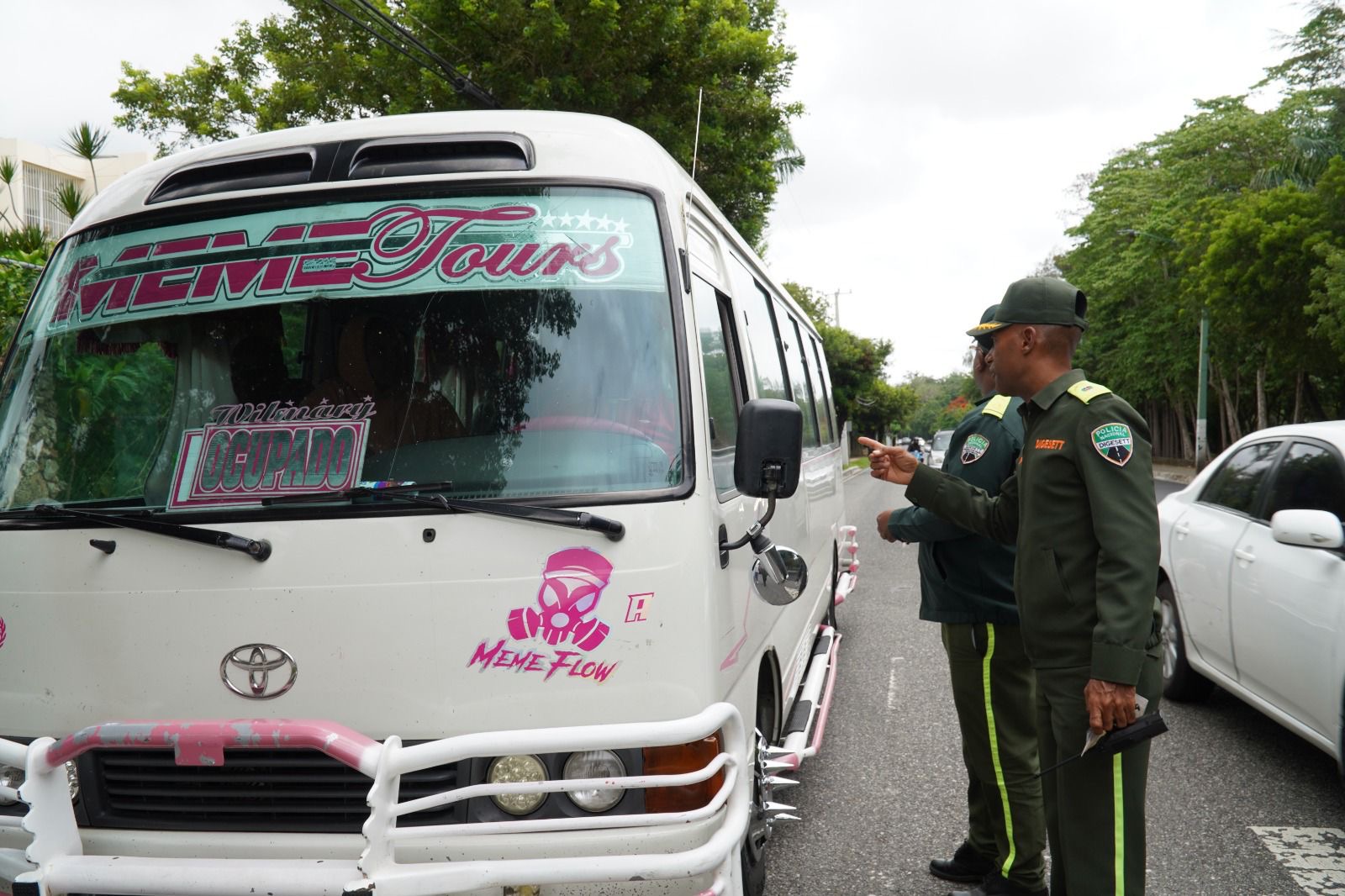 DIGESETT refuerza operativos contra autobuses que circulan fuera de ruta en zonas residenciales