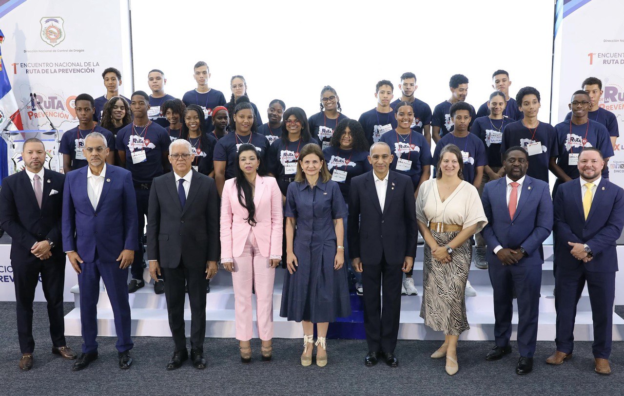 Vicepresidenta Raquel Peña encabeza Primer Encuentro Nacional del Programa La Ruta de la Prevención