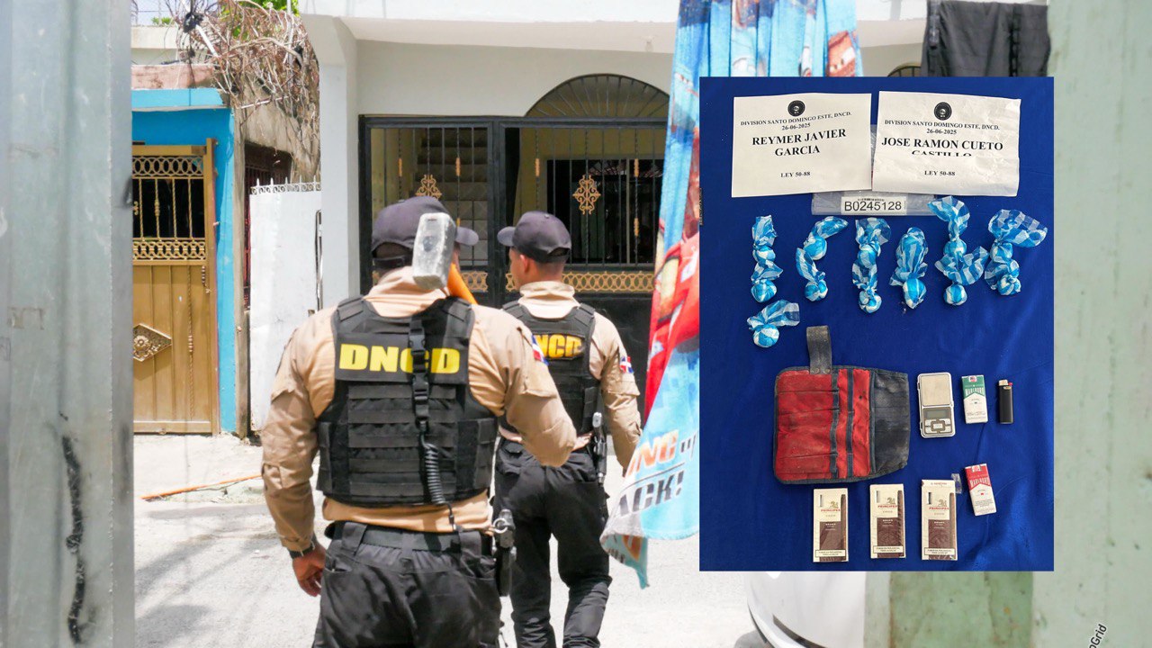 DNCD y MP extienden operativos contra el Microtráfico en el sector de Los Minas
