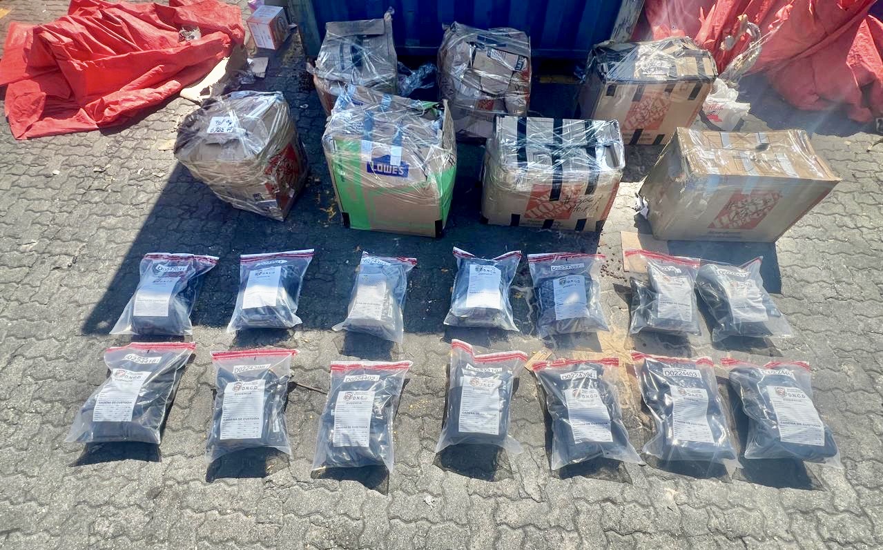 DNCD incauta en Puerto Haina más de 700 guantes con marihuana ocultos en pañales
