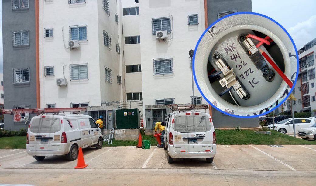 Edeeste detecta conexiones ilegales en residenciales de Ciudad Juan Bosch