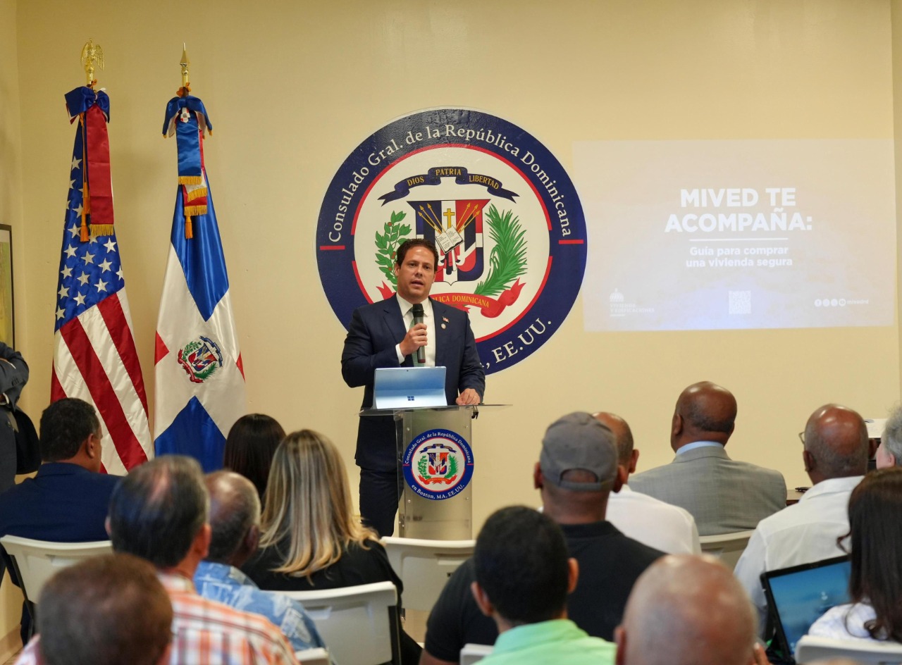 Ministro Bonilla presenta en EE.UU la “Guía para Adquirir una Vivienda de Manera Segura en República Dominicana”