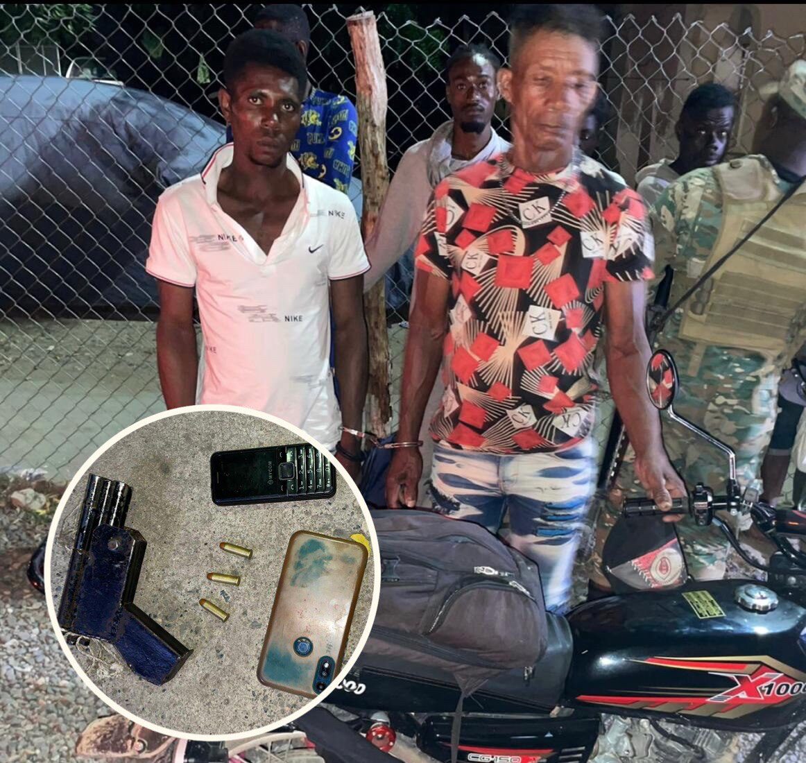 Detienen a un dominicano por transportar a un extranjero indocumentado que portaba un arma de fabricación casera