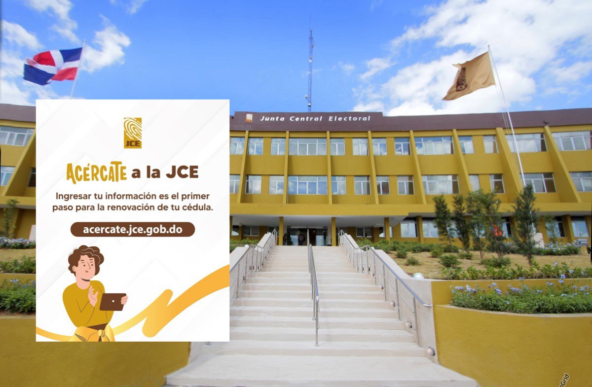 JCE habilita formulario digital “Acércate” para actualizar datos de la ciudadanía con miras a nueva cédula
