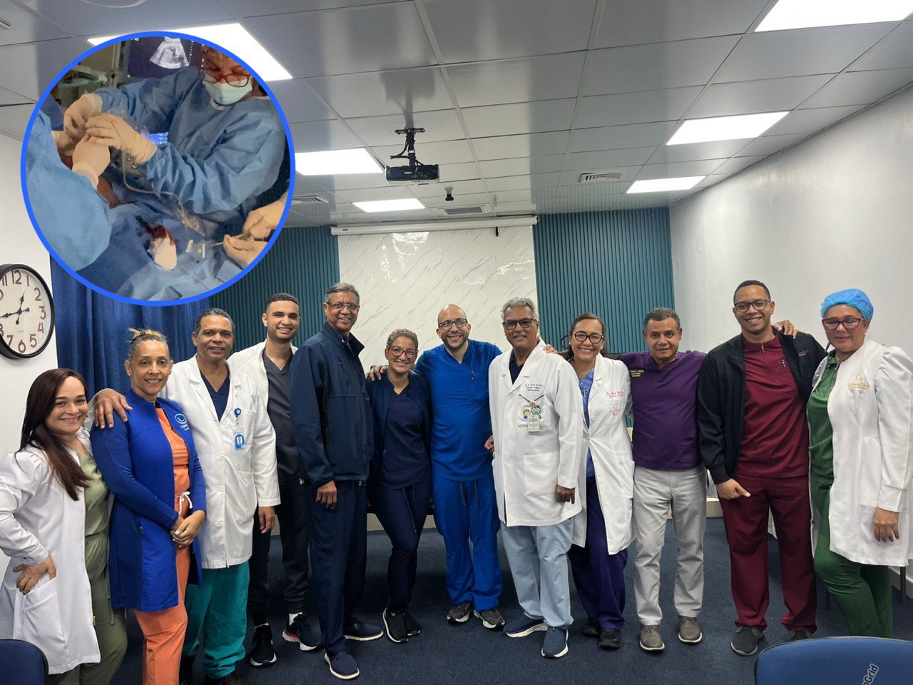 Realizan en Los Mina primera cirugía fetal y corrección de hernia diafragmática en RD