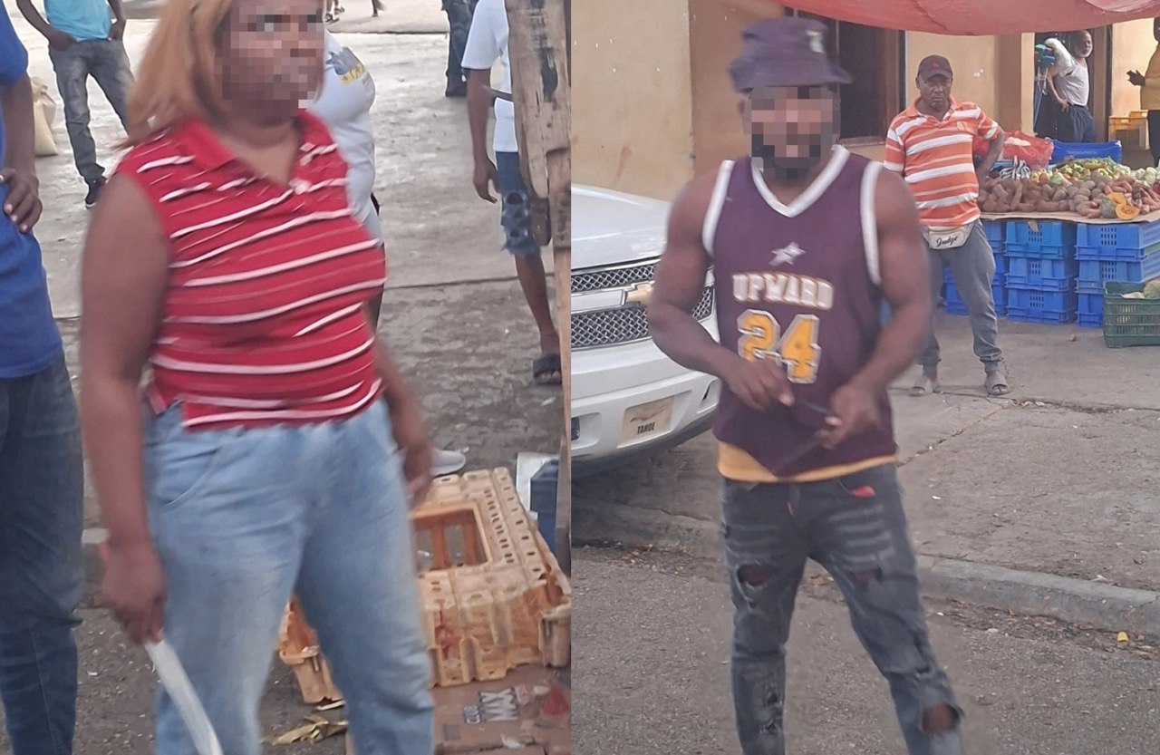 Detienen pareja dominicana que agredió brigada migratoria provocando la huida de nacional haitiano indocumentado