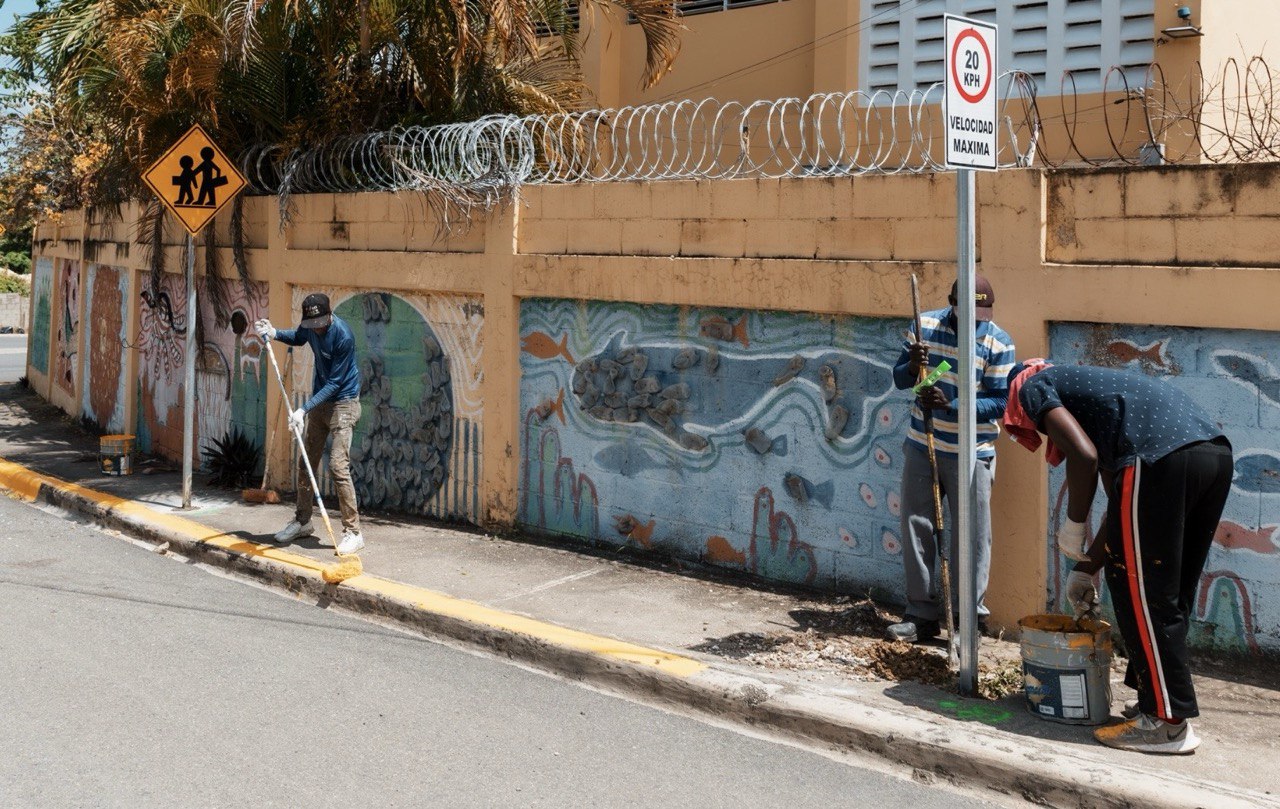 Alcaldía del DN inicia programa Entornos Escolares Seguros en Arroyo Manzano