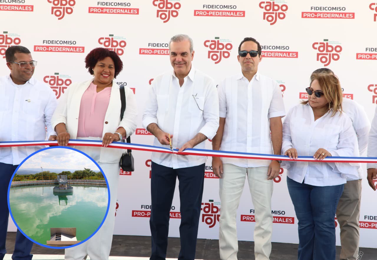 Presidente Abinader inaugura innovadora planta de tratamiento en Cabo Rojo para seguir impulsando el desarrollo de la Región Sur