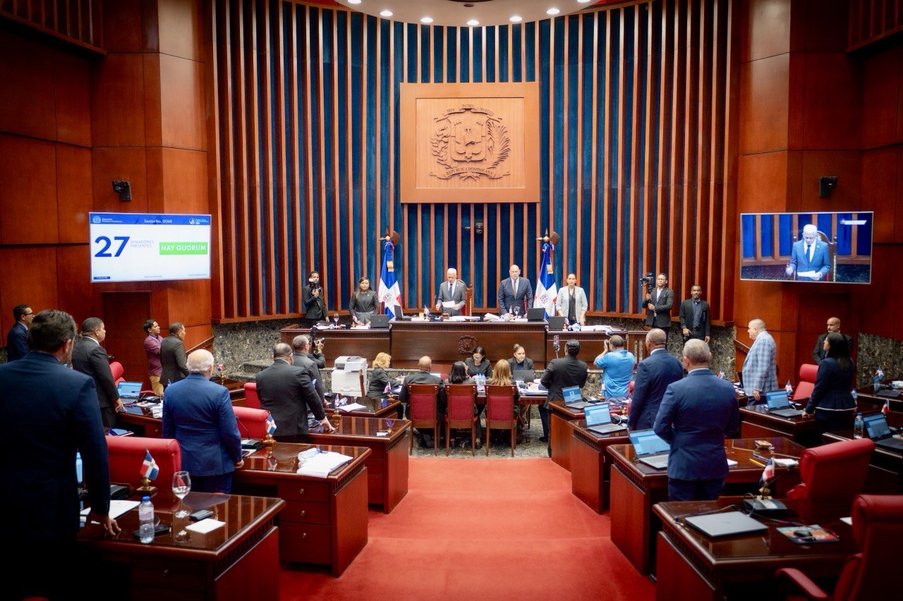 Senado convirtió en ley el Código Penal de la República Dominicana