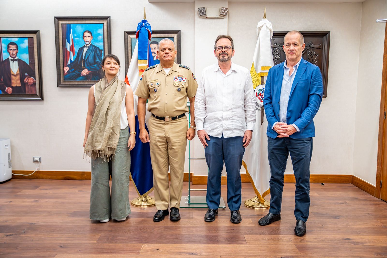 Ministerio de Defensa resalta reunión con enviada especial de la ONU para Haití
