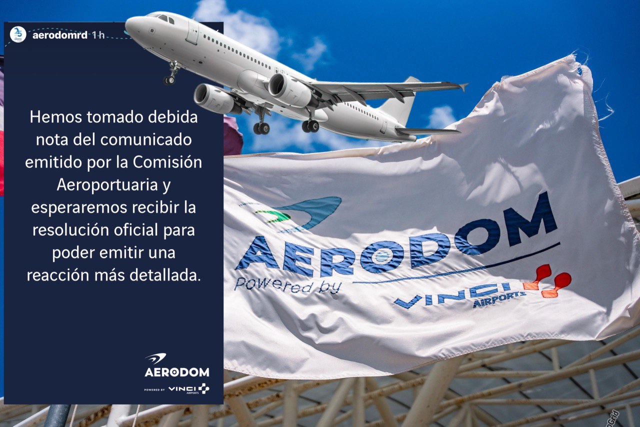 Aerodom responde al comunicado de la Comisión Aeroportuaria
