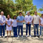 David Collado deja iniciada reconstrucción plaza de vendedores en Río San Juan