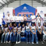 Vicepresidenta Raquel Peña y ministro Kelvin Cruz inauguran polideportivo en el Ensanche Ozama con una inversión de 92 millones