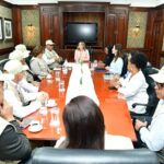 Observatorio de Políticas Migratorias sostiene encuentro con Gloria Reyes