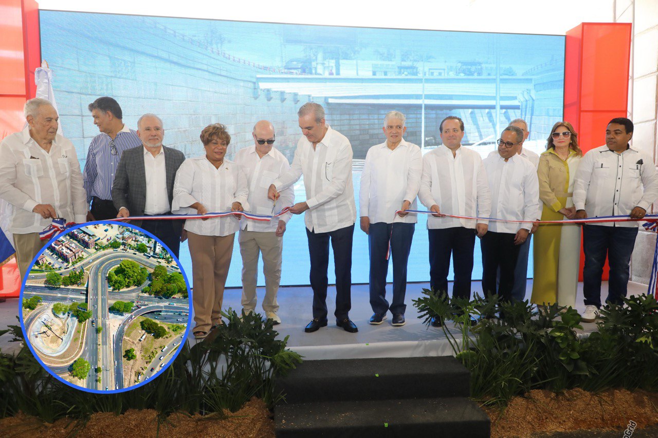Presidente Abinader inaugura paso a desnivel 27 de Febrero–Isabel Aguiar para mejorar movilidad de más de un millón de personas y reduciendo un 40% tiempos de traslado entre Santo Domingo Oeste, el Sur y el Distrito Nacional