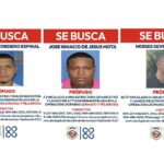 Autoridades emiten alerta de búsqueda y captura contra hombres vinculados a la Operación Leopardo