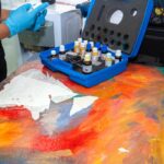 DNCD descubre cuadros con lienzos impregnados de cocaína