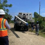 Edeeste inicia proyecto de electrificación en Brisas del Mar, Sabana de la Mar